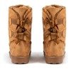 Hnědé sněhové boty s luky Santa Rosa - Obuv
