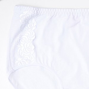 Krajkové dámské slipy v bílém provedení - Spodní prádlo