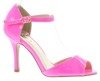 Lakované sandály v barvě Guisera neon pink - Boty