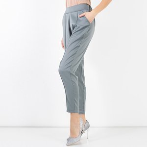Mátové dámské kalhoty - Oblečení