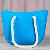 Modrá gumová taška s úchyty - Kabelky 1