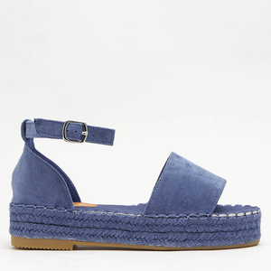 Modré dámské sandály Sitra - obuv
