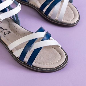 Modré dětské sandály Martinis - obuv