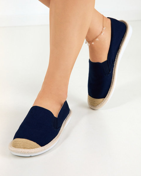 Námořnicky modré dámské espadrilky Joll- Footwear
