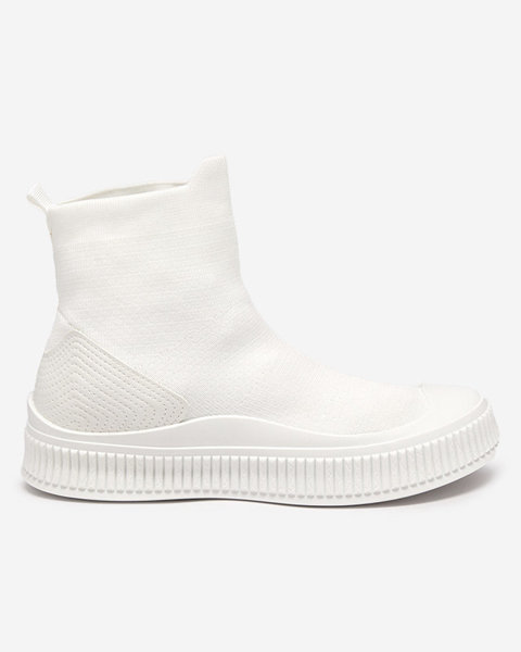 OUTLET Bílé dámské sportovní boty značky Bejoko - Footwear