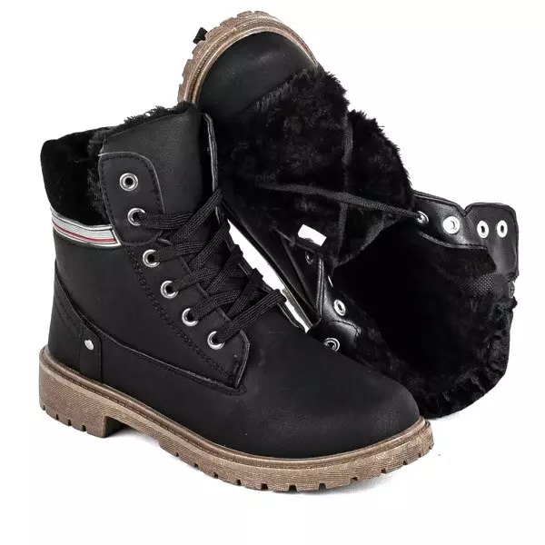 OUTLET Černé izolované boty od firmy Colorado - Footwear