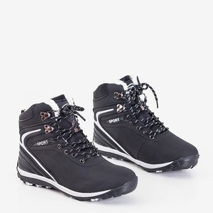 OUTLET Dámské černé sněhové boty od Nister - Footwear