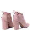 OUTLET Růžové boty na sloupku Gloria - Boty