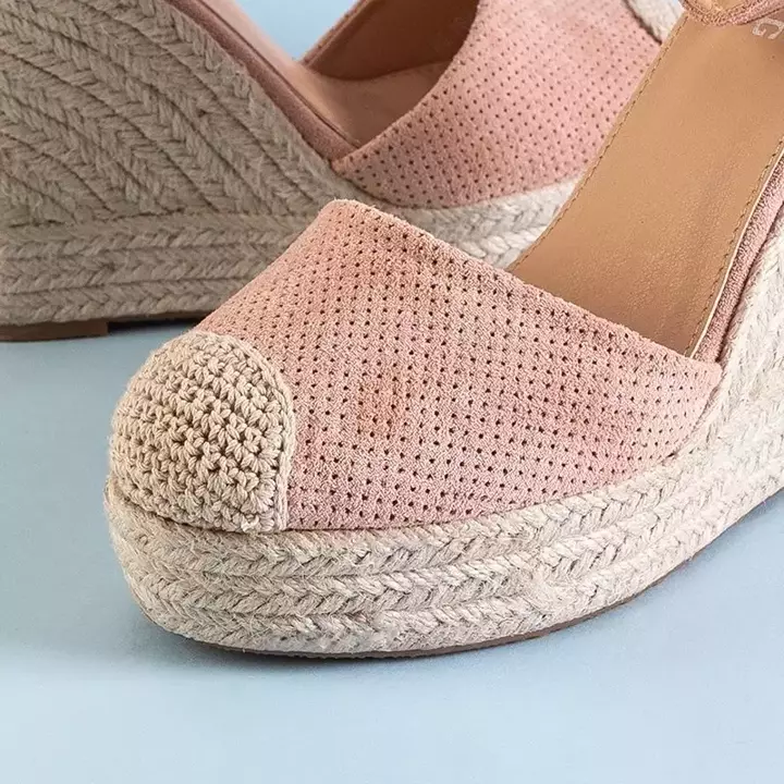 OUTLET Růžové dámské sandály Meylasi-Footwear