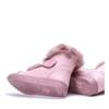 OUTLET Růžové sněhové boty Beatris - Obuv