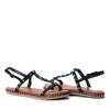 OUTLET černé sandály Boemena - obuv