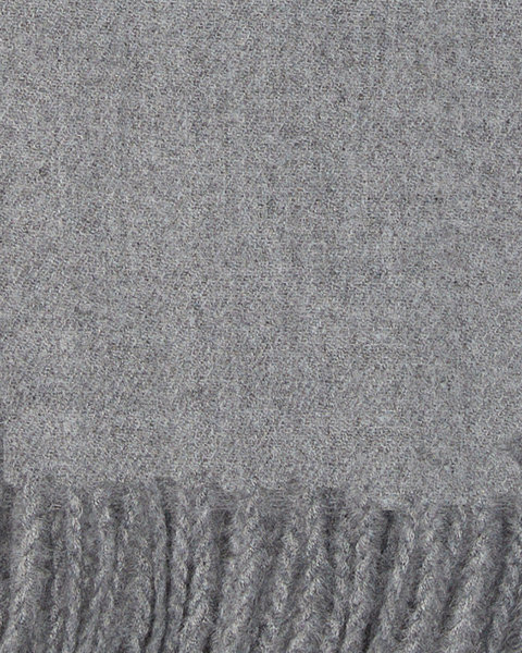 Obyčejný světle šedý dámský šátek - Doplňky