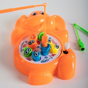 Oranžová dětská hračka pro rybaření - Hračky