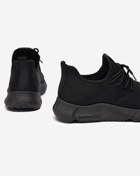 Pánská černá tkaná sportovní obuv Deviso - obuv