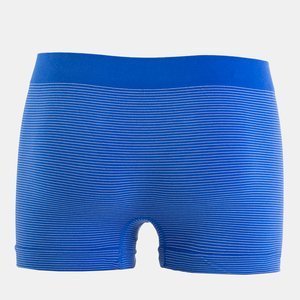 Pánské modré pruhované boxerky - spodní prádlo