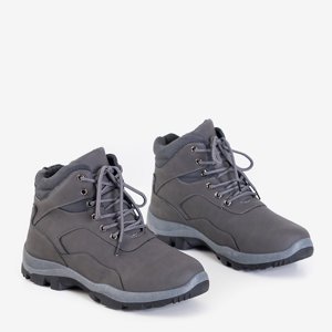 Pánské trekové boty Hurag Dark Grey Insulated Trekker - obuv