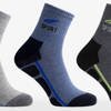 Pánské vícebarevné kotníkové ponožky 5 / balení - ponožky