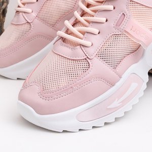 Růžová dámská sportovní obuv se silnou podrážkou Cerina - Sports