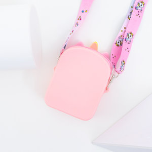 Růžová jednorožecká kabelka - Kabelky