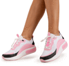 Růžová sportovní obuv pro ženy na platformě Clala - Obuv 1