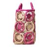 Růžově béžová taška ze slámy - Kabelky 1
