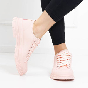Růžové dámské sportovní boty Isidu - Obuv