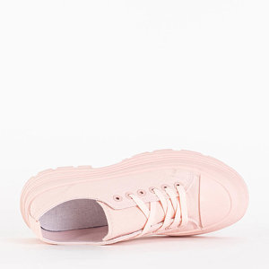 Růžové dámské sportovní boty Isidu - Obuv