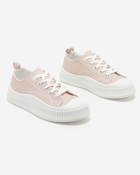Růžové dámské sportovní boty Kerisso tenisky - Obuv