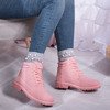 Růžové izolované boty Pinki - Obuv