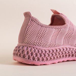 Růžový návlek na sportovní obuv Nandina - obuv