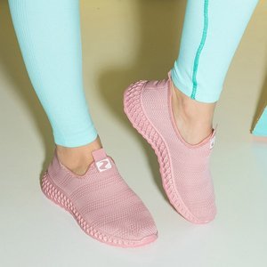 Růžový návlek na sportovní obuv Nandina - obuv