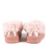 Růžový střih s kožešinou Manifik - Footwear
