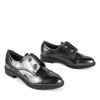 Šedé boty s plochými podpatky Dark Crystal - Boty 1
