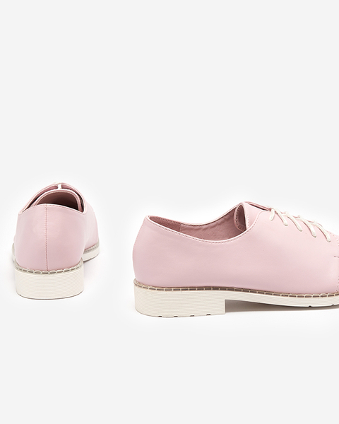 Světle růžové dámské boty Uwem- Footwear