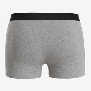 Světle šedé pánské boxerky - spodní prádlo