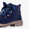 Tmavě modré dětské boty od Mevey - Obuv