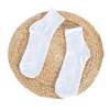 Unisex bílé kotníkové ponožky 5 / balení - ponožky