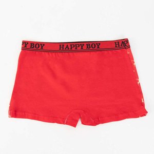 Vánoční červené boxerky pro kluky - Spodní prádlo