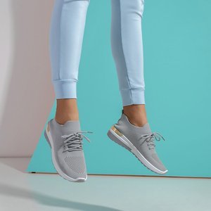 Vliv šedé dámské sportovní obuvi - obuvi