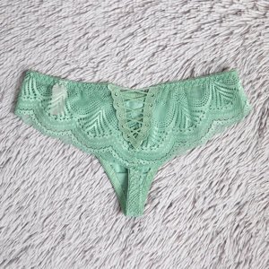 Zelené krajkové podprsenky - spodní prádlo