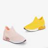 Žlutá dámská návlek na sportovní obuv Bindina - Obuv
