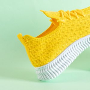 Žlutá dámská sportovní obuv Alasana - obuv