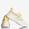 Žluté dámské sportovní boty s lesklým povrchem Epiphania - Obuv 1