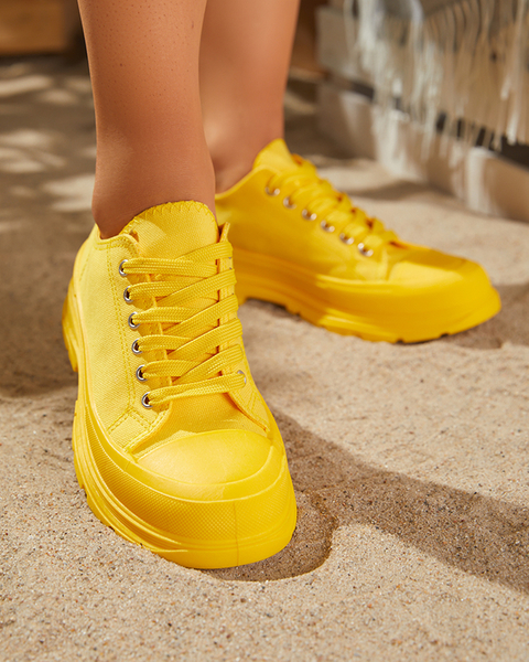 Žluté dámské sportovní tenisky Ctogi- Footwear