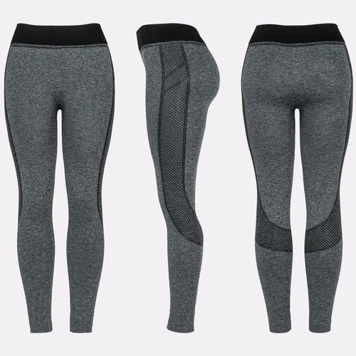 Сірі гетри з чорними вставками - Штани 1