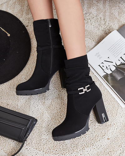 Жіночі черевики Royalfashion Teroleda з декором на шпильці