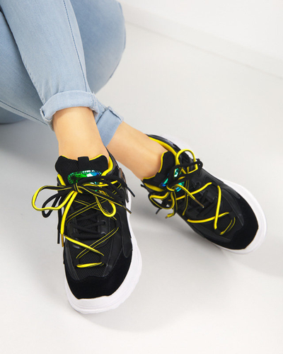 Černé dámské sportovní boty tenisky Albi- Footwear