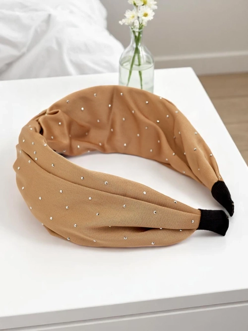 Royalfashion Обруч для волосся з блискучими стразами Shine Twist