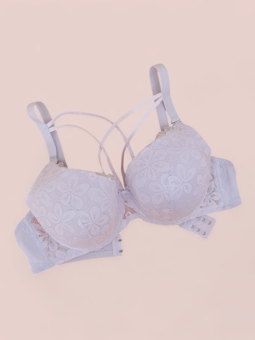 Royalfashion Жіночий бюстгальтер з наповнювачем і мереживом