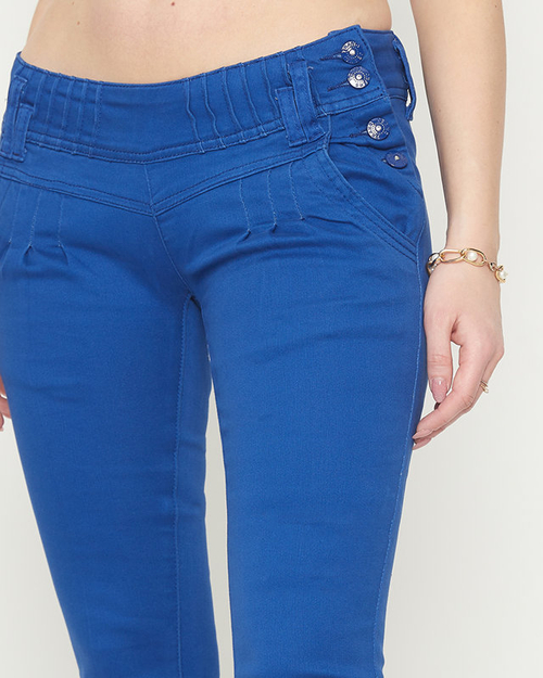 Сині жіночі штани